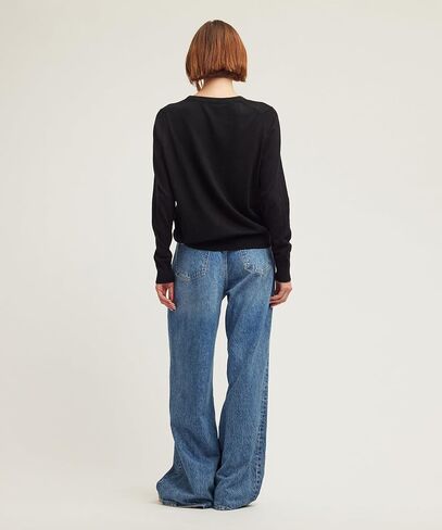 Women's Cotton Cashmere Crewneck in Saudi Arabia