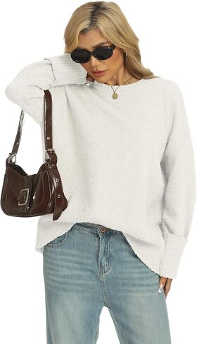 Buauty Womens كبير الحجم الطويل الأكمام الطاقم سقوط سقوط سقوط مكتنزة غامض متماسكة الملابس الملابس 2025 ملابس عصرية in Saudi Arabia