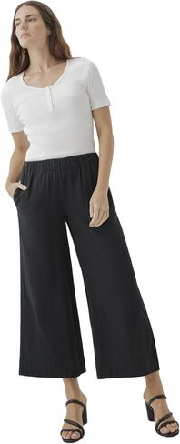 Pact Organic Cotton Women's Gauze Wide Leg Pant in Saudi Arabia