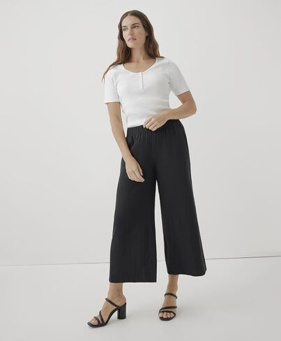 Pact Organic Cotton Women's Gauze Wide Leg Pant in Saudi Arabia