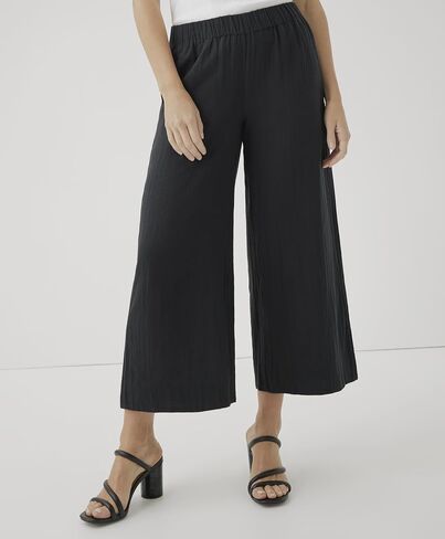 Pact Organic Cotton Women's Gauze Wide Leg Pant in Saudi Arabia
