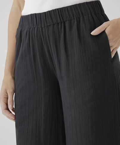 Pact Organic Cotton Women's Gauze Wide Leg Pant in Saudi Arabia
