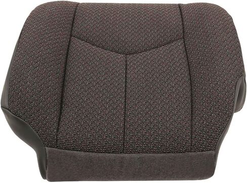 Driver Side Bottom Cloth Seat Cover Gray Compatible with 2003-2007 Chevy Silverado 1500 1500HD 2500 2500 HD 3500 SLE SLT in Kuwait