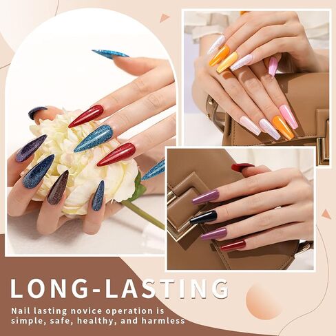 CHOSEOS 36 Colors Acrylic Crystal Powder Set to Achieve Salon Quality Nails At home, Perfect For Beginners And Professionals in Saudi Arabia