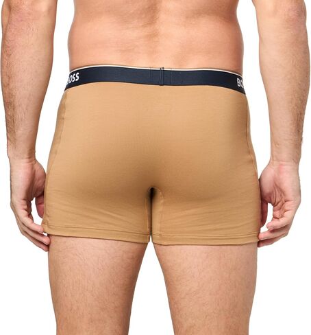 BOSS Men's 3-Pack Multi Color Bold Logo Boxer Briefs in Saudi Arabia