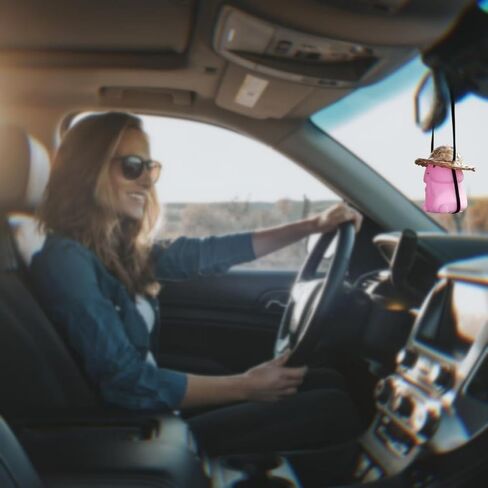 Car Accessories for Men Cool Gadge Ornament Dashboard Decorations Rearview Mirror Cute Women Interior Funny Aesthetic Hanging Swinging Charms Horror Pendant Man Christmas Halloween (Style C) in Kuwait