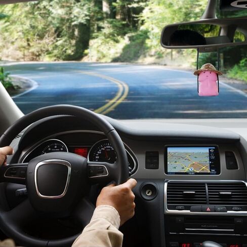 Car Accessories for Men Cool Gadge Ornament Dashboard Decorations Rearview Mirror Cute Women Interior Funny Aesthetic Hanging Swinging Charms Horror Pendant Man Christmas Halloween (Style C) in Kuwait