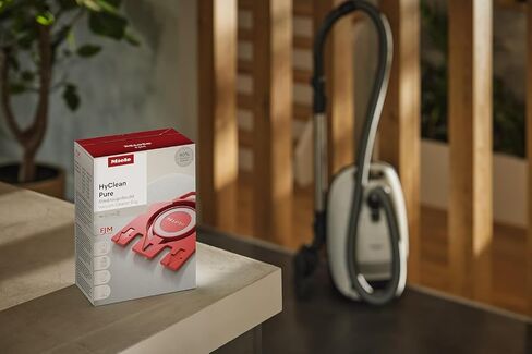 مكنسة كهربائية أصلية من ميلي، أكياس غبار AirClean من النوع FJM، عبوة من 8 قطع in Saudi Arabia