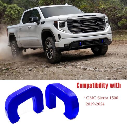 أغلفة السحب لأغطية GMC Sierra 1500 2019-2024 ، غطاء عقبة أمامي 2PCS CAR. HAINGS TOW متوافقة مع GMC Sierra 1500 Accessories 2019-2024 in Kuwait
