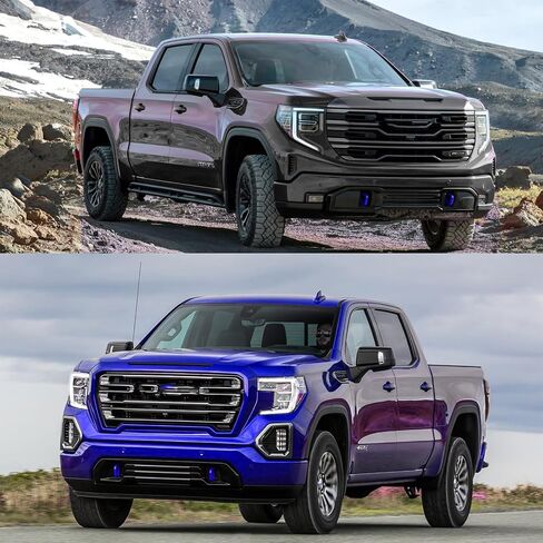 أغلفة السحب لأغطية GMC Sierra 1500 2019-2024 ، غطاء عقبة أمامي 2PCS CAR. HAINGS TOW متوافقة مع GMC Sierra 1500 Accessories 2019-2024 in Kuwait