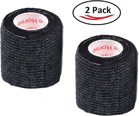 Prairie Horse Supply Vet Wrap Tape Bulk (Assorted Colors) (9 Pack) (2 Inches Wide) Vet Medical First Aid Tape Self Adhesive Adherent for Ankle Wrist Sprains and Swelling in Saudi Arabia