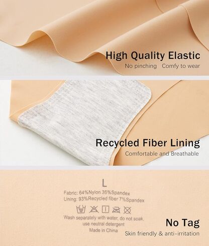 Womens Underwear,Seamless No Show Full Coverage Panties, Breathable Stretch Soft Hipster for Everyday Wear in Saudi Arabia