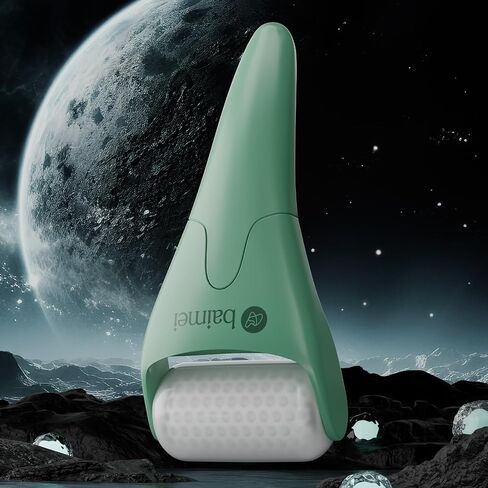BAIMEI Ice Roller and Gua Sha Facial Tools, Ice Roller for face Reduces Puffiness Migraine Pain Relief-Green in Kuwait