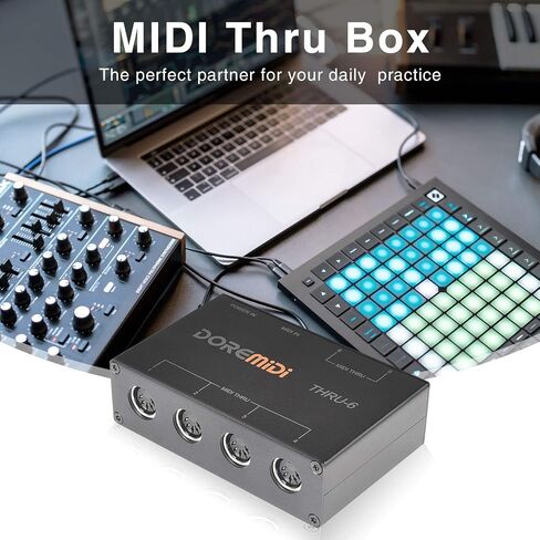 صندوق مضيف CAMOLA USB MIDI عالي السرعة USB لتحويل MIDI واجهة MIDI (UMH-21) in Kuwait