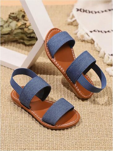 Verdusa Girl's Braided Woven Leather Sandals Ankle Strap Open Toe Flat Sandals in Saudi Arabia