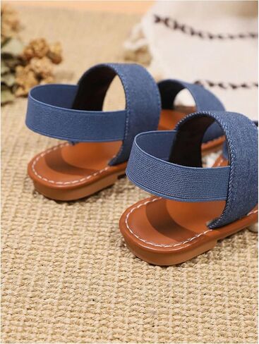 Verdusa Girl's Braided Woven Leather Sandals Ankle Strap Open Toe Flat Sandals in Saudi Arabia