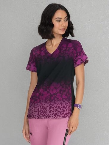 KOI Lite Stretch 1087PLM Women's Reform Placement Top Fierce Divine M in Saudi Arabia