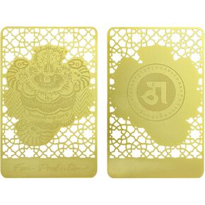 2025 Feng Shui Anti-Bad-Intentions Dorje Drolo Scorpion Gold Card Scorpion Card
