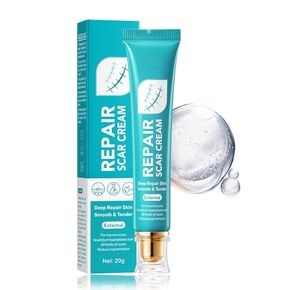 Scar Cream For Men And Women, Repair Skin Scar Cream,Facial Advance Silicone Removal Scar Gel Away Gel For Surgical Scars (2pcs)