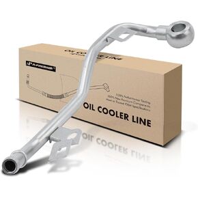 A-Premium Automatic Transmission Oil Cooler Line Hose Assembly Compatible with Honda Accord 2013-2017 Odyssey 2015-2017 Pilot Crosstour Ridgeline