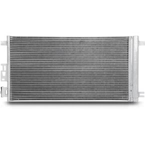 SCITOO Condenser Air Conditioning Compatible with Chevrolet Malibu 2004-2012 & for Pontiac G6 2005-2010 & for Saturn Aura 2007-2009