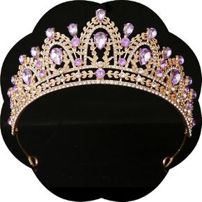 tiaras and crowns for women queen crowns for Women and Girls Crystal Princess Tiaras Rhinestone Tiaras For Wedding Bridal Birthday Prom Pageant Party