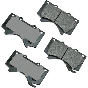 Akebono Brake Pad Set (ACT1303) , GREY
