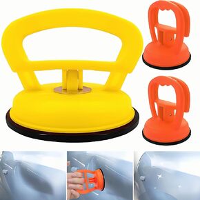 Car Dent Puller, 3 Packs of Professional Grade Dent Removal Tools for Car Body Dents, Glass, Screens, Tiles, Mirrors, Car Body Hail Damage, Home Appliances Moving