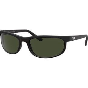 Ray-Ban RB2027 Sunglasses Bundle: RB 2027 PREDATOR 2 W1847 Predator 2 Black/Matte Black and Universal Anti-slip Silicone Leash