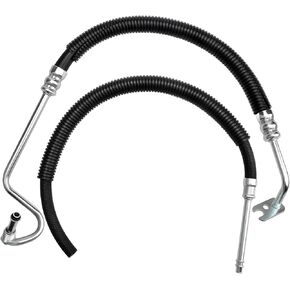 15812564 Power Steering Hose Pressure Line Compatible with Silverado Avalanche Suburban Tahoe 2007-2013 Replace 25858603 3402221 3402322, 2 Pcs