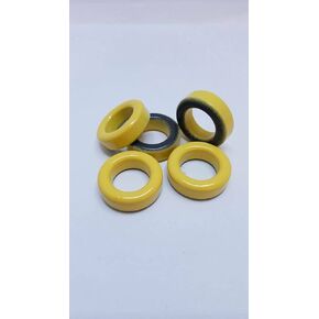 New 5 Pcs T80-6 Core Iron Powder Ferrite Yellow Toroid Core