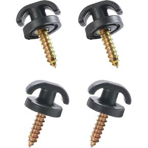 4PCS Car Cargo Net Hook,Storage Organizer Net Clips,Car Accessories,Cars Trunk Hook Screws,Tie Down Hanging Fasteners,Universal Compatibility with Multiple Automotive Models