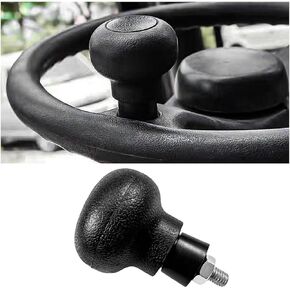 Steering Wheel Knob, ABS Non-Slip Forklift Steering Wheel Spinner Knob Power Handle, Universal Steering Wheel Turning Aid Ball for Forklifts Car Truck Tractor Boats, Car Accessories