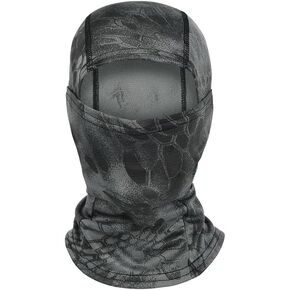 Camouflage Balaclava Face Mask, Full Coverage Tactical Hood, Military (US, Numeric, 0, JM-FH-02)