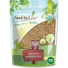 Food to Live - Organic Camu Camu Powder, 1 Pound - Non-GMO, Kosher, Raw, Vegan Superfood, Bulk, Non-Irradiated, Pure, Great for Baking and Drinks