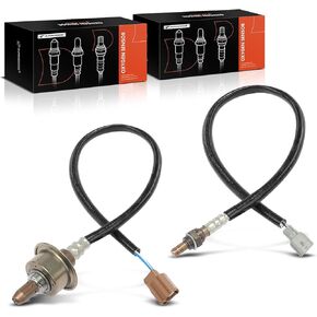 A-Premium 2-PC Set O2 Oxygen Sensor Compatible with Nissan Sentra 2013 2014 2015 2016 2017, 1.8L, Upstream and Downstream