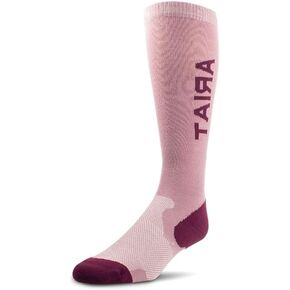 ARIAT للجنسين البالغين ARIATTEK Quick-Dry Arch Support Cushioned الأداء الطويل الجوارب ركوب الخيل