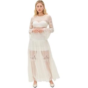 LOVESHACKFANCY Women's Rosney Dress