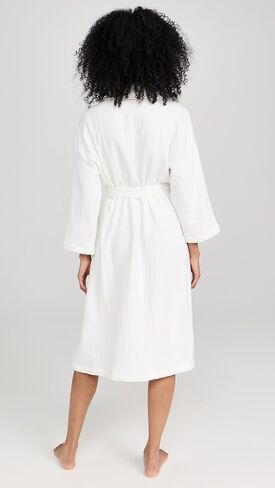 Barefoot Dreams Women's Muslin Cotton Spa Robe in Saudi Arabia