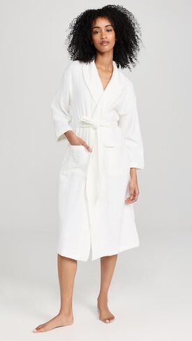 Barefoot Dreams Women's Muslin Cotton Spa Robe in Saudi Arabia