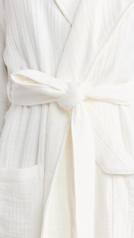 Barefoot Dreams Women's Muslin Cotton Spa Robe in Saudi Arabia
