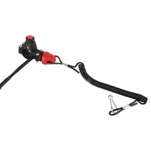 2 PCS حبل الحبل الثلج الثلج ، 12V 2-Wires ATV Kill Switch Tether Tether محرك القتل محرك مفتاح مقود حبل حبل in Kuwait