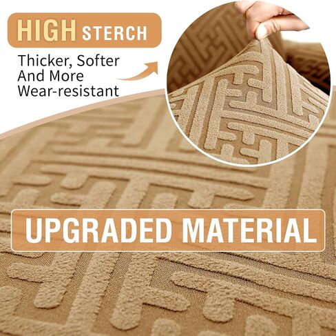 Sectional Couch Covers L Shape Sofa Cover 1 Piece Stretch Corner Couch Covers Non Slip Washable Sofa Slipcovers Soft Fleece Furniture Protector for Dogs Pet（X-Large, Dark Gray） in Kuwait