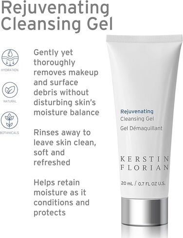 Kerstin Florian Rejuvenating Cleansing Gel, Gentle Face Wash and Makeup Remover for All Skin Types (6.8 fl oz) in Kuwait