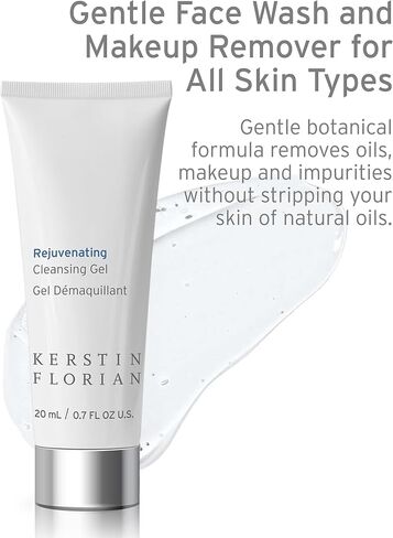 Kerstin Florian Rejuvenating Cleansing Gel, Gentle Face Wash and Makeup Remover for All Skin Types (6.8 fl oz) in Kuwait