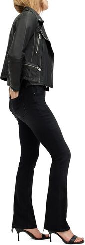 Women's Cargo Leather Biker Jacket in Saudi Arabia