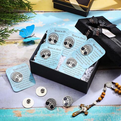 Quelay 30 Sets Bee-Live Jesus Loves You Dins on Card Bulk Dender Bible Gifts Dontival Bee Pins with Card for School School Custrics Forms Party Supplies in Kuwait