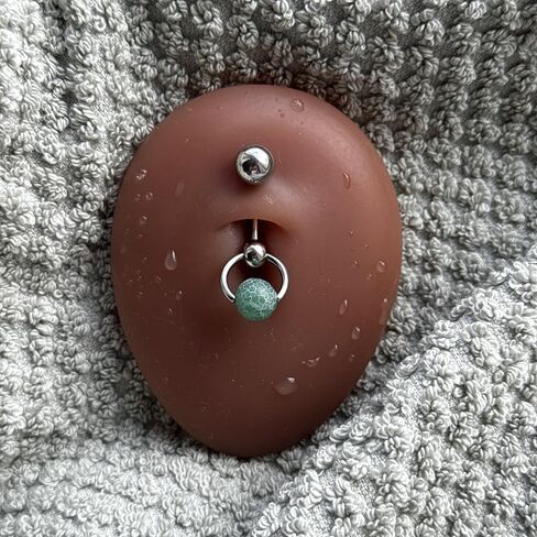 مجوهرات ثقب VCH للنساء - غطاء محرك السيارة العمودي خاتم الحديد 14G - خواتم الزر الطويلة لزر البطن 14 مقياسًا - مجوهرات زر البطن الصلب in Kuwait