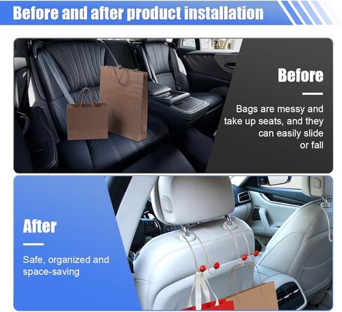 2pcs السنانير على شكل الفراولة ، شماعات ربط محفظة بلينغ ، زخارف خطافات مسند السيارة ، شماعات متينة للسيارة ، حامل عالمي لسيارات الدفع الرباعي (الوردي) in Kuwait