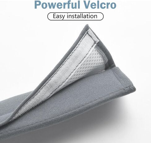 2 PCS Car Seat Strap Pads, Seat Belt Shoulder Guard, Soft Auto Seat Belt Cover, Universal for Car Truck SUV (Gray) in Saudi Arabia